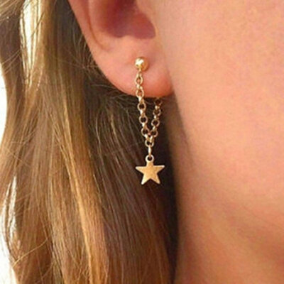

New Crystal Flower Earrings for Women Fashion Jewelry Gold Silver Rhinestones Earrings Gift for Party Weddings