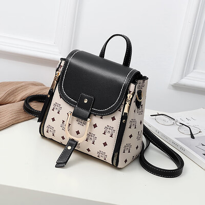 

Summer backpack girl slanted bag 100 large capacity leisure single shoulder bag woman fashion double shoulder bag