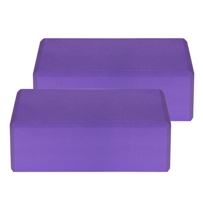 

1PCS 2PCS EVA Yoga Blocks Latex-free Non-slip Surface for Yoga Pilates Meditation