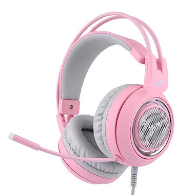 

G951S Pink Cat Ears Wired Headphone Super Cute Lightweight HD Stereo Sound Headset For Girls Women