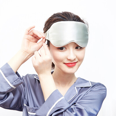 

AIKa Graphene Silk Fever Eye Mask Sleep Shading Breathable Eye Mask Far Infrared Heat Applicable Breathable Eye Mask Men&Women Youth Edition Gray