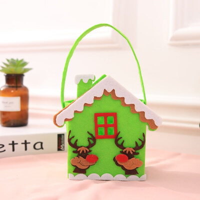 

FUNNYBUNNY Decorative Christmas BagsHoliday Fun Xmas Decor Decorations Bag Stockings Santa Snowman Reindeer