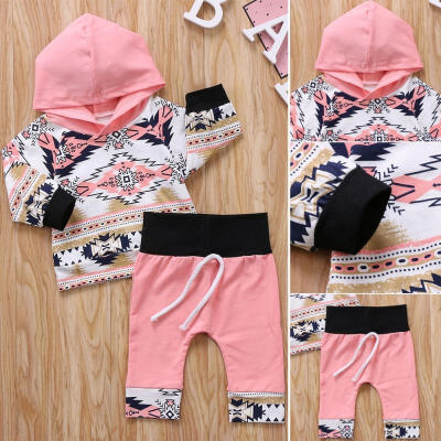 

Newborn Kids Toddler Baby Girl Boy Outfits Hoodie Tops T-shirtPants Clothes Set