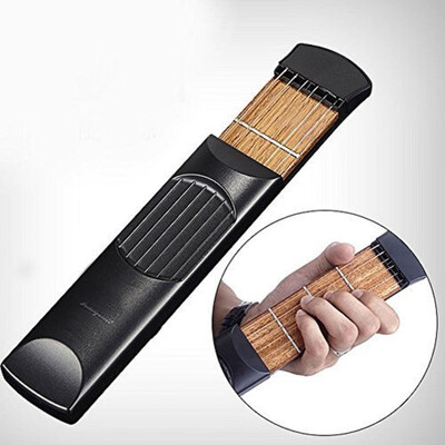 

Portable Pocket Guitar Practice Strings Tool Gadget for Beginner