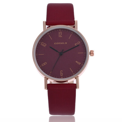 

Japanese movement ladies leather watch quartz watch