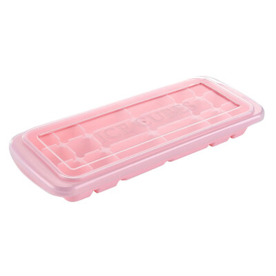 

Multi-purpose 18 grid with lid rectangular food grade silicone ice cube mold Sushi cake ice cube mold