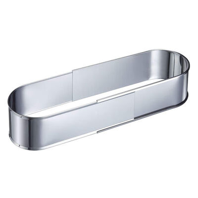 

Stainless Steel Mousse Ring Oval Cake Ring Diy Cheese Cake Baking Mold Mousse Pan Extendable Kitchen Baking Dish