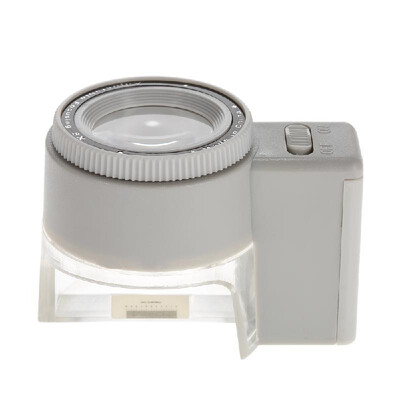 

8X Adjustable Illuminated Stand Magnifier Loupe Lens with LED Light Scale Magnifying Tool