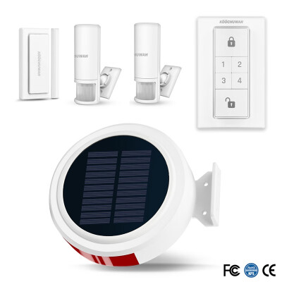 

KOOCHUWAH Solar GSM Outdoor Alarm System B 7178