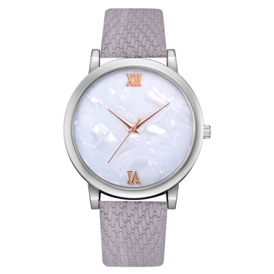 

Quartz watch Korean version of casual temperament female student quartz watch woven pattern belt watch