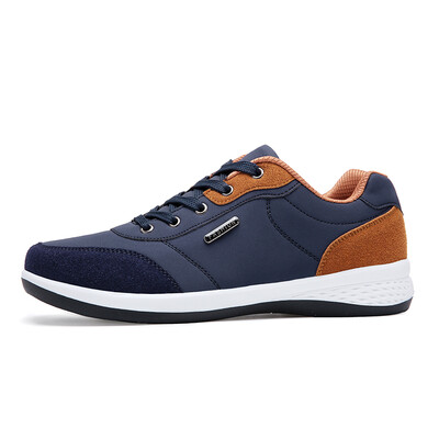 

Mens Casual Shoes Hot Sale Vulcanized Shoes Leather Sneakers Men Flat Non-slip Designer Trainers Rubber Shoes Zapatos De Hombre