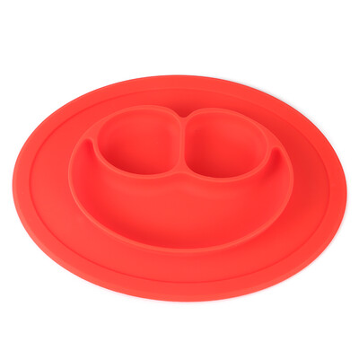 

Multipurpose Non-slip Silicone Placement Plate Smile Face Shaped Mold Tray