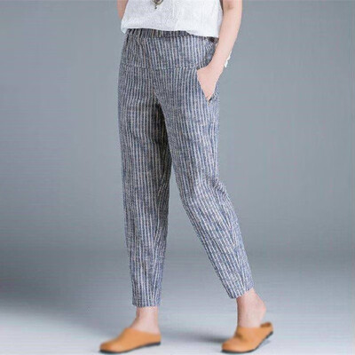 

2019 Womens Casual Loose Fitness High Waist Stretchy Skinny Slim Long Pants