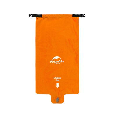 

NH move customer outside inflatable cushion air bag type ultra light tent sleeping pad camping thickening mat double - Diva blue including inflatable bag