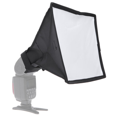 

Andoer 20 30cm 79 118in Portable Photography Flash Diffuser Mini Softbox Kit for DSLR Speedlite Flash