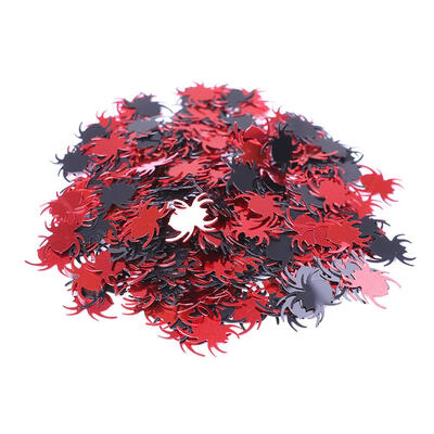 

1bag DIY Glittering Sequins Plastic Decorative Pasters for Halloween Decor