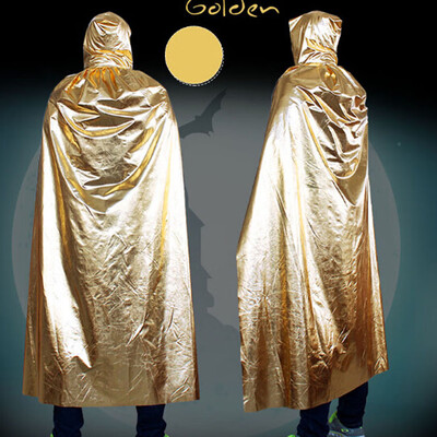 

Toponeto New Hooded Cloak Coat Wicca Robe Medieval Cape Shawl Halloween Party GD