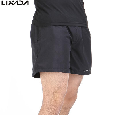 

Lixada Men Breathable & Sweat-absorbent Sports Shorts Leisure Shorts for Running Gym