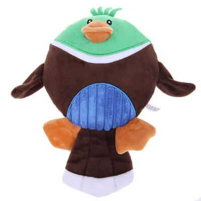 

Pet Dog Training Flying Plush Silicone Disc Interactive Tooth Resistant Toy