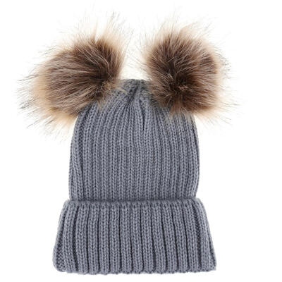 

Parent-offspring Cap Cute Toddler Baby Infant Winter Warm Crochet Knit Hat