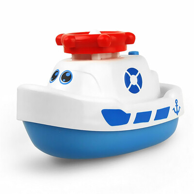 

Creative Fun Small Electric Ship Water Spray Baby Bath Toy