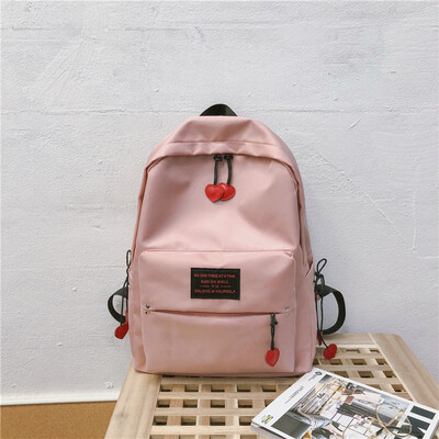 

Ins bag girl son Korean version of the campus Sen department bf wind canvas shoulder bag female hundred to carry ulzzang backpack