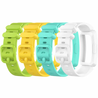 

ECSEM Bands for Fitbit Ace 2 Band Straps for Kids Silicone Wrist Strap Bracelet Compatible with Fitbit Inspire HR