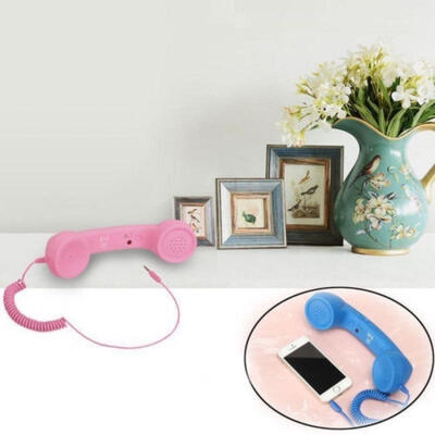 

35mm Retro Radiation Proof Telephone Handset Phone Receiver For Android iPhone