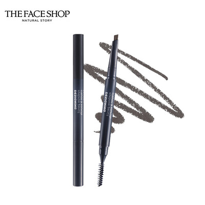 

The Face Shop exquisite automatic eyebrow pencil 06 dark gray 03g eyebrow pencil easy to draw makeup eyebrows are not easy to discolor