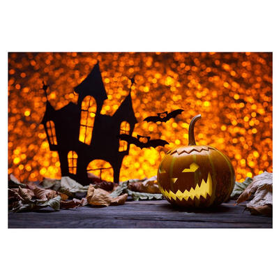 

Halloween Festival Newborn Baby Vinyl Wall Photography Background Backdrops