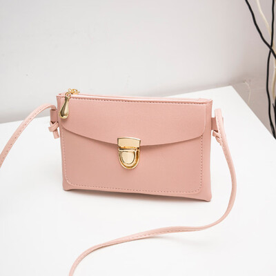 

Tailored Women Solid Zipper Cover Crossbody Bag Messenger Bag Shoulder Bag Phone Bag BK