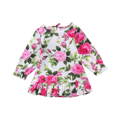 

Christmas Toddler Kid Baby Girl Flower Tutu Princess Dress Costume Dresses T