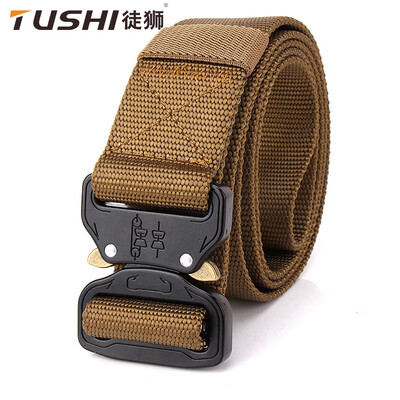 

38 quick release buckle safety outer belt quick-drying pure nylon belt training belt can do LOGO