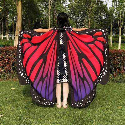 

Halloween Butterfly Wings Type Cloak Children Cloak Party Decoration Cute Butterfly Cloak Festive Party Supplies