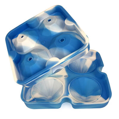 

Diamond Shape 3D Ice Cube Mold Maker Bar Party Silicone Ice Makers Chocolate Molds Whiskey Wine Tool Kitchen Tools Accessorie