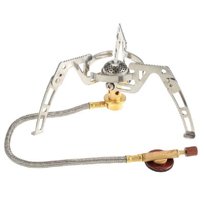 

Folding Stove Split Gas Furnace Portable Lightweight Outdoor Camping Cooking Burner Windproof 3500W