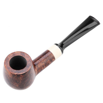 

Greensen 9mm Carbon Core Filter Briar Wood Pipe Handle Pipe with Top Grade Quality for Man&Adult