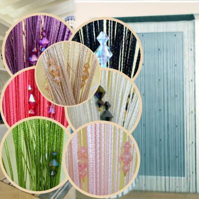 

New Drop Beaded String Door Window Curtain Divider Room Blind Tassel Fly Screen