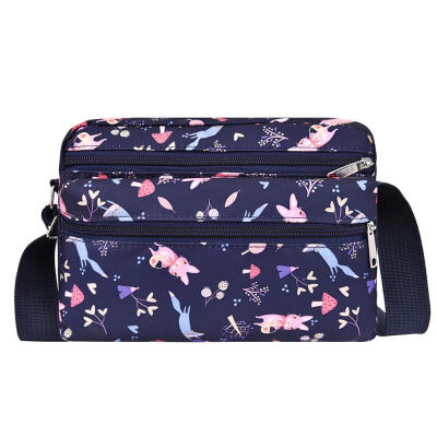 

Printing Shoulder Messenger Packs Oxford Cloth Women Small Crossbody Bags