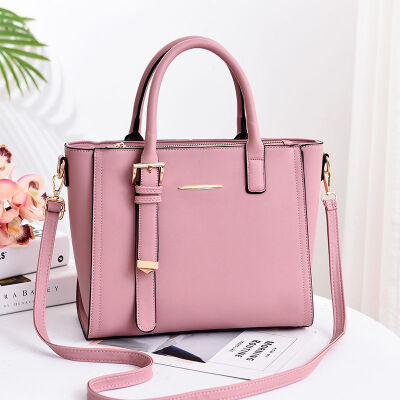 

Womens bag 2019 new European&American fashion trend big bag PU leather Messenger bag shoulder bag handbag