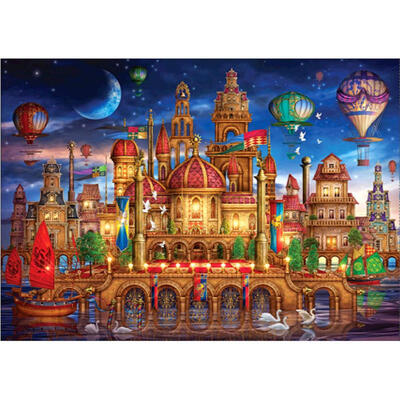 

5D DIY Full Drill Diamond Painting Castle Cross Stitch Embroidery Mosaic