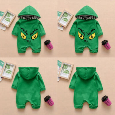 

Top Baby Kids Boys Girls Infant Romper Jumpsuit Bodysuit Cotton Outfit Set 3-18M
