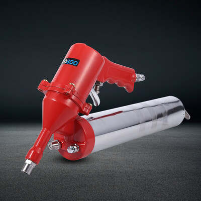 

Greensen One-Hand Pistol Grip Air Grease Gun Delivers 1200-6000psi w Extension Set US