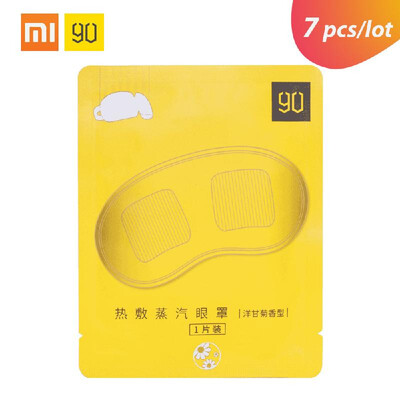

7pcslot Xiaomi 90fun Eye Mask Steam Blindfold Heating Hot Compress Sleep Eyeshade Eye Cover Eyepatch Face Mask Travel Rest Shield