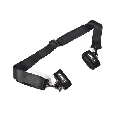 

Lixada Fishing Rod Tackle Straps Belt Fishing Rod Pole Carry Strap Sling Band Adjustable Shoulder Belt Travel Tackle Fishing Rod C