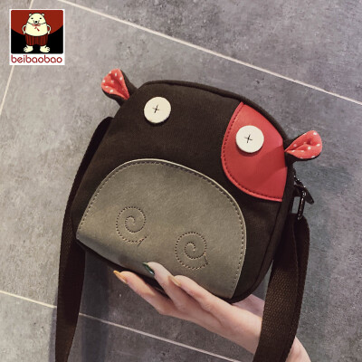 

Bag women 2019 fallwinter new Korean Messenger bag student cartoon girl cute shoulder small square bag