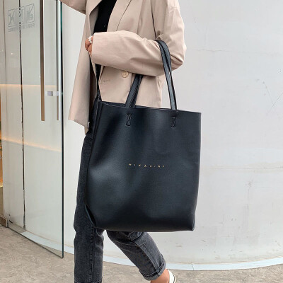 

Casual large-capacity bag female 2019 new Korean fashion wild simple shopping bag shoulder Messenger scorpion mother bag