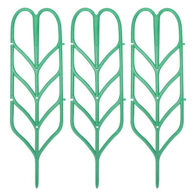 

Leaf Shape Garden Trellis for Climbing Plants Potted Plant Support Rack