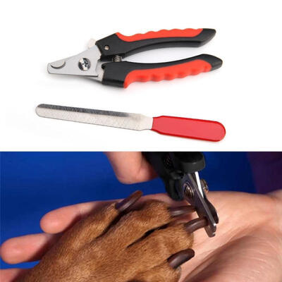 

Large Animal Pet Cat Dog Rabbit Sheep Nail Clippers Claw Trimmer Scissors Grooming Pet Nail File