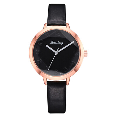 

Europe&the United States trend fashion table foreign trade explosions simple casual ladies watch fashion PU strap watch hot sale